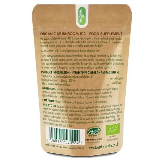 Together Health Vitamin B12 Vegicaps 30 Vegicaps