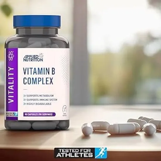 Applied Nutrition Vitality Vitamin B Complex Capsules 90 Capsules