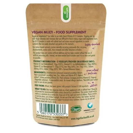 Together Health Vegan Multi Capsules 60 Capsules