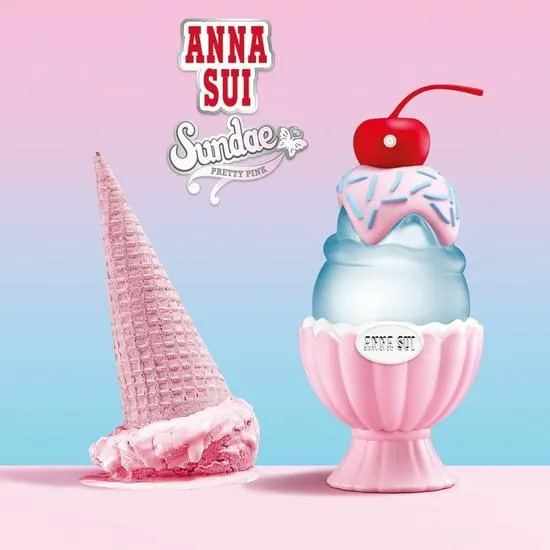 Anna Sui Sundae Pretty Pink Eau De Toilette 50ml