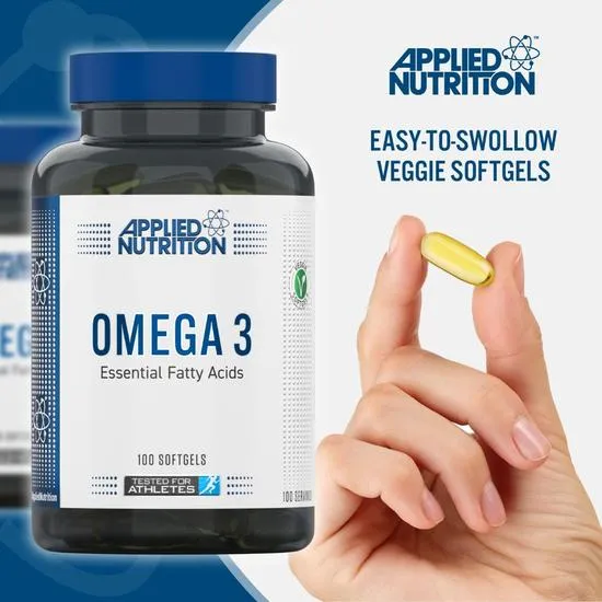 Applied Nutrition Omega 3 Softgels 100 Softgels