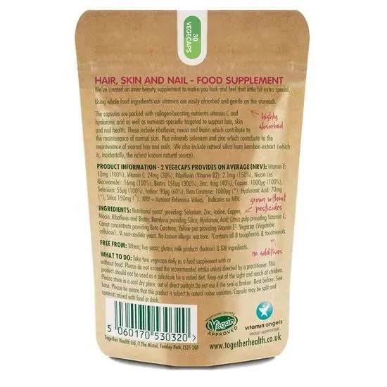 Together Health Beautiful Hair, Skin & Nails Caps 60 Capsules