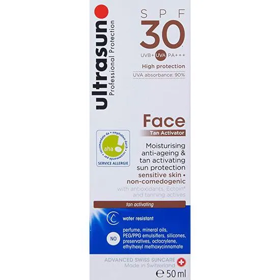 Ultrasun Tan Activator For Face SPF 30