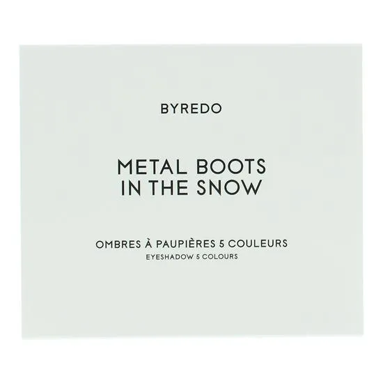 Byredo Metal Boots In The Snow Eyeshadow Palette 6g