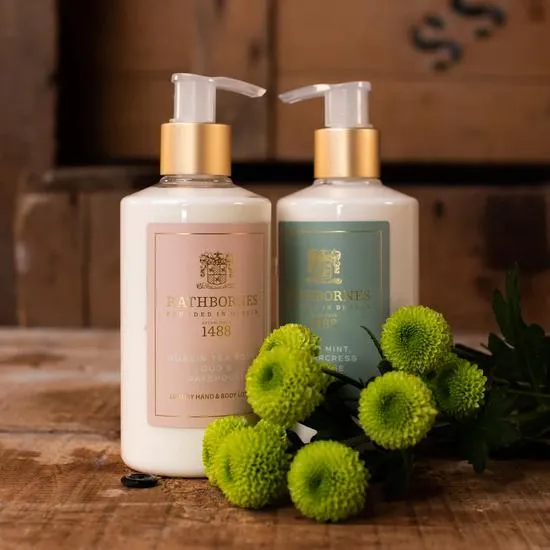 Rathbornes 1488 Hand & Body Dublin Tea Rose Lotion