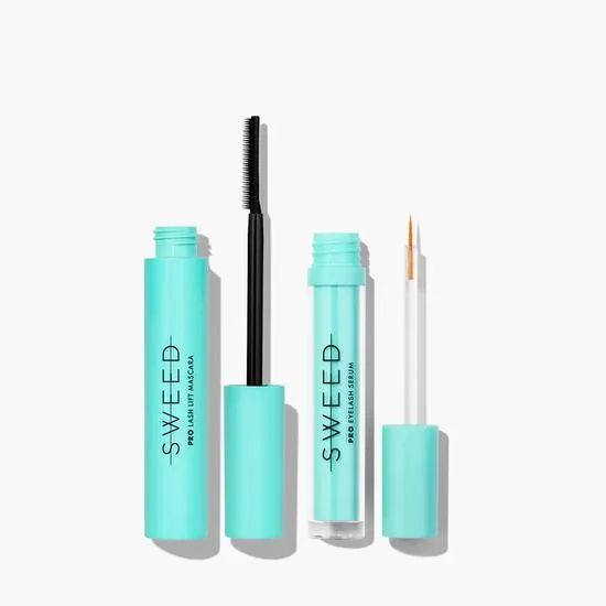 Sweed Lashes Lash Lift Mascara & Eyelash Growth Serum Set Full Size Lash Lift Mascara + Eyelash Growth Serum
