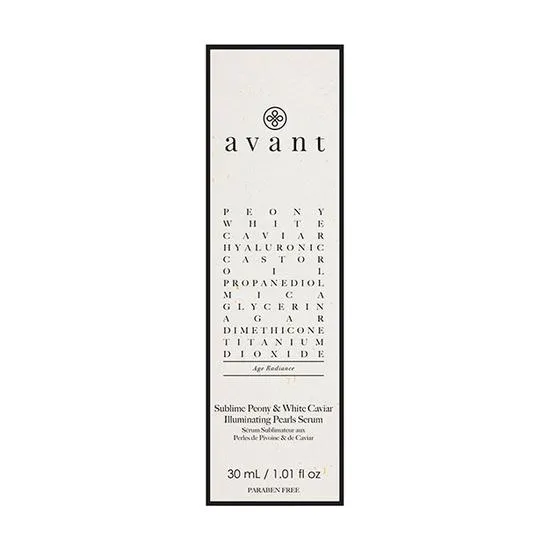 Avant Sublime Peony & White Caviar Illuminating Pearls Serum