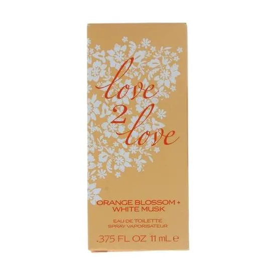 Love2Love Orange Blossom + White Musk Eau De Toilette 11ml