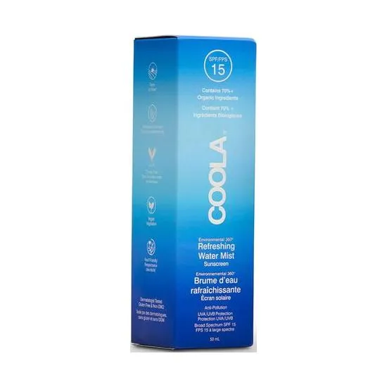 Coola Refreshing Water Mist Sunscreen SPF 15 50ml