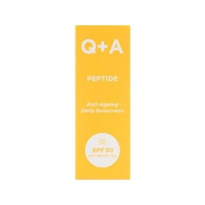 Q+A Peptide SPF 50 Anti-Ageing Facial Sunscreen