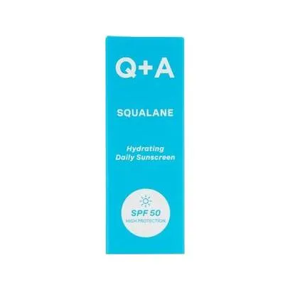 Q+A Squalane SPF 50 Hydrating Facial Sunscreen