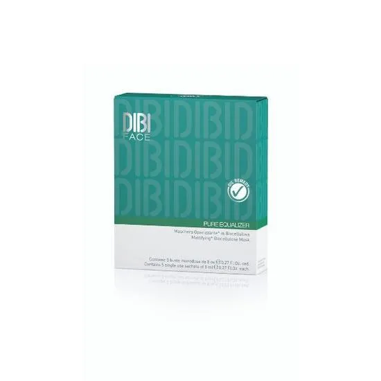 Dibi Milano Pure Equaliser Biocellulose Mattifying Mask 5 x 8ml