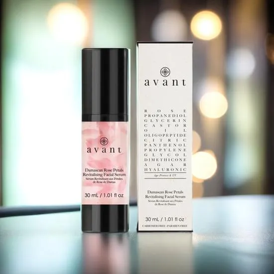 Avant Damascan Rose Petals Revitalising Facial Serum 30ml