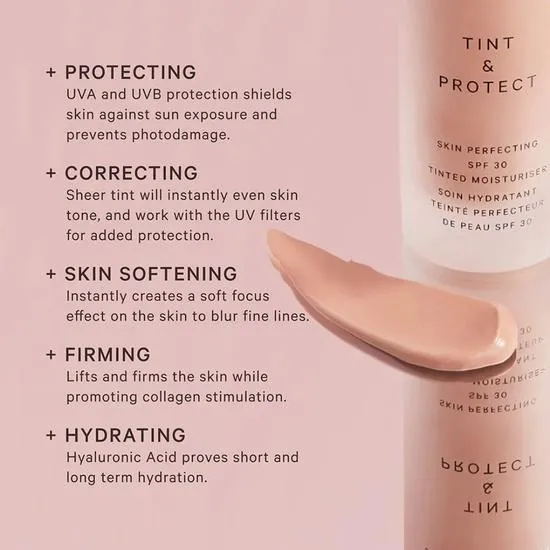 MZ Skin Tint & Protect Skin Perfecting SPF 30 Tinted Moisturiser 30ml