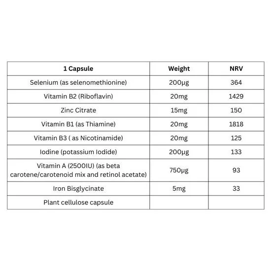 Viridian Thyroid Complex Veg Capsules 60 Capsules