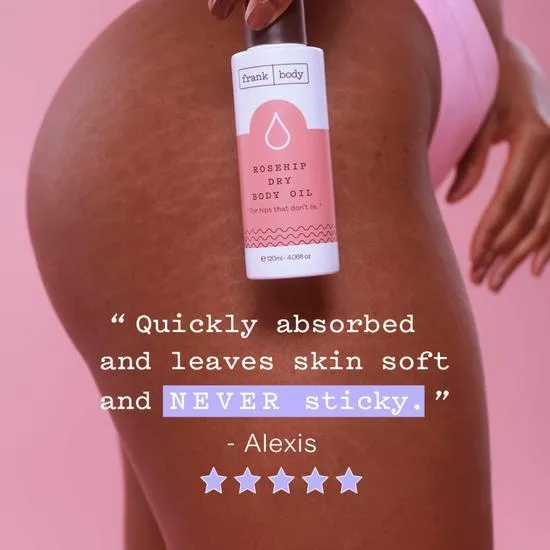 Frank Body Rosehip Dry Body Oil 120ml