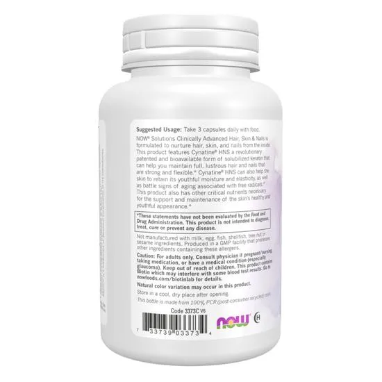 NOW Foods Hair Skin & Nails Capsules 90 Capsules