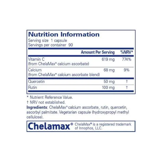 Pure Encapsulations Essential-C & Flavonoids Capsules 90 Capsules