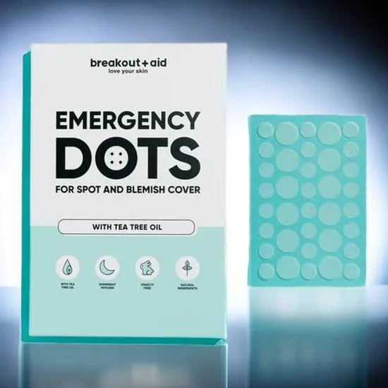 Breakout Aid Emergency Dots For Spots & Blemishes With Tea Tree Oil