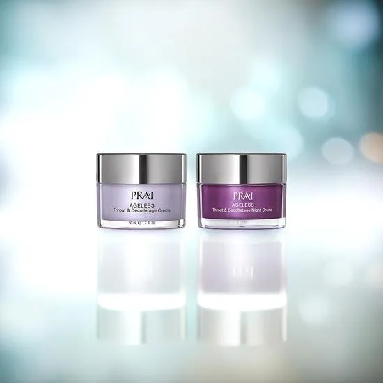PRAI AGELESS Throat & Decolletage Day & Night Rescue Duo