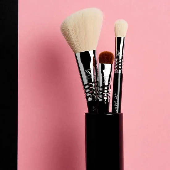 Sigma Beauty ESSENTIAL TRIO BRUSH SET Black