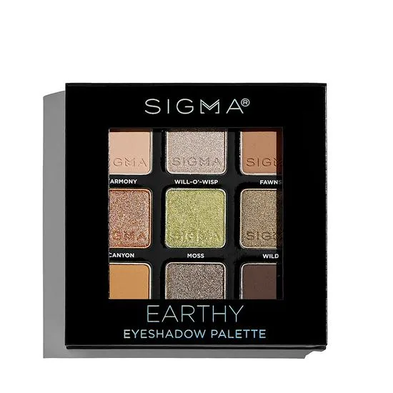 Sigma Beauty Earthy Eyeshadow Palette Earthy