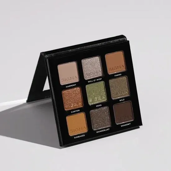 Sigma Beauty Earthy Eyeshadow Palette Earthy
