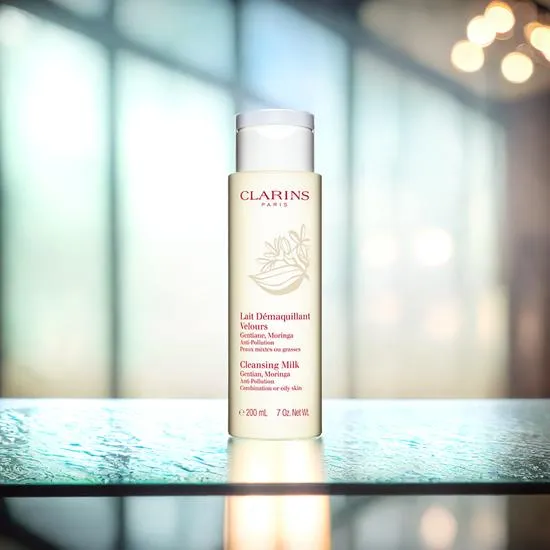 Clarins Cleansing Milk With Gentian Anti-Pollution 400ml