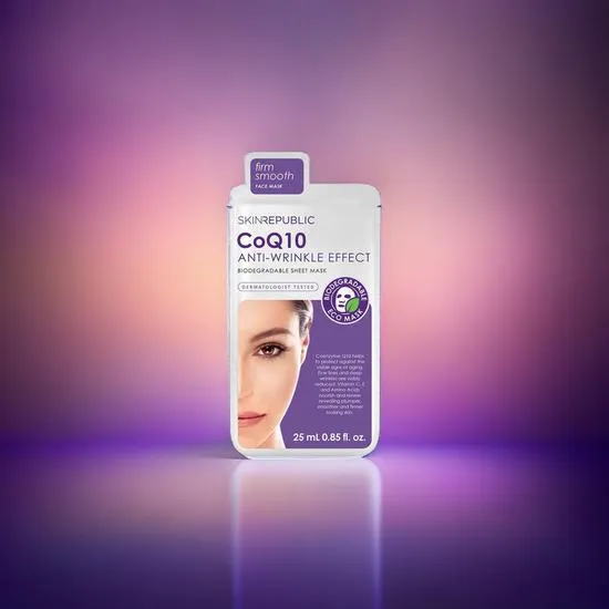 Skin Republic CoQ10 + Caviar Face Sheet Mask 25ml