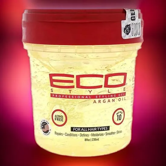 Ecoco Eco Styler Professional Styling Gel With Argan Oil 8oz