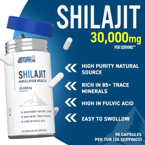Applied Nutrition Shilajit Capsules 90 Capsules