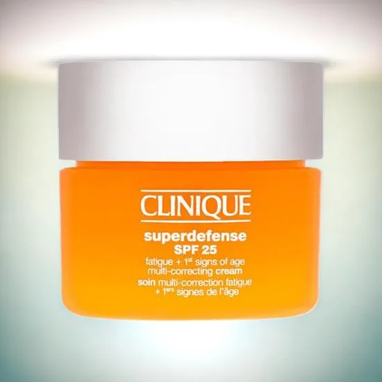 Clinique Superdefense Fatigue + 1st Signs Of Age Multi-Correcting Cream SPF 25 Mini-Size: Oily Skin