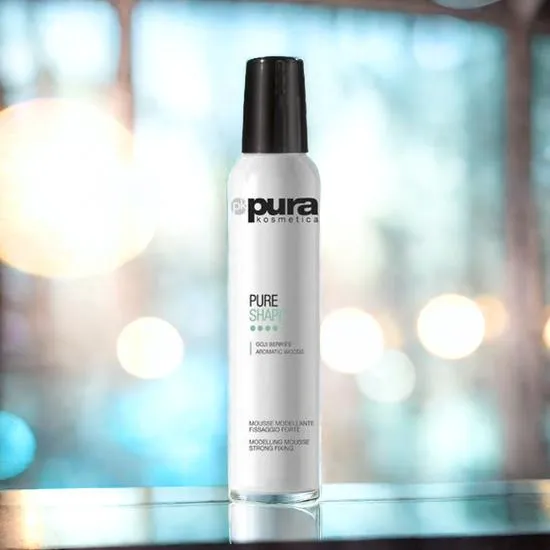 Pura Kosmetica Pure Shape Modelling Mousse Volumising Strong Hold 300ml