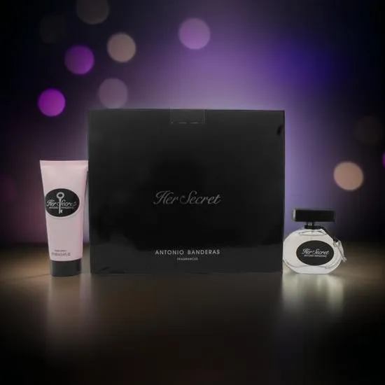 Antonio Banderas Her Secret Gift Set 50ml Eau De Toilette + 100ml Body Lotion
