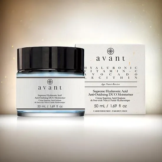 Avant Supreme Hyaluronic Acid Anti-Oxidising Duo Moisturiser