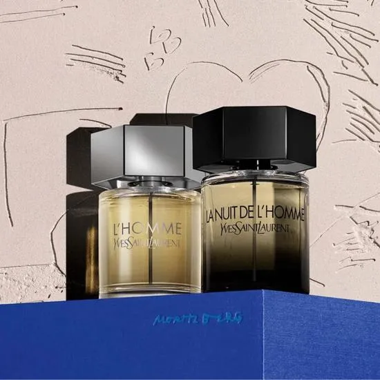 Yves Saint Laurent L'Homme Men's Aftershave Gift Set 100ml Eau De Toilette + 50ml Shower Gel + 10ml Eau De Toilette