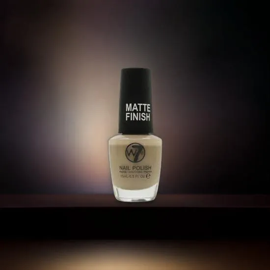 W7 Matte Nail Polish Beige