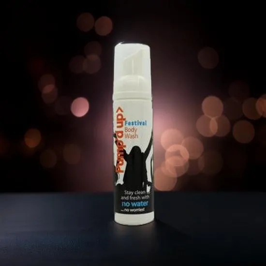 Pump'd Up No Water Body Wash 70ml