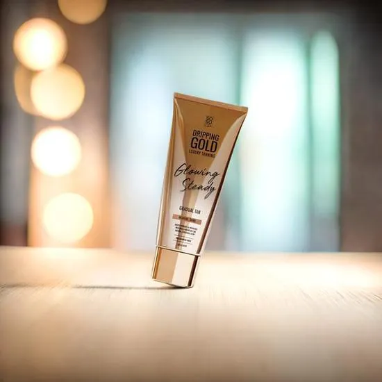 SOSU by SJ Dripping Gold Glowing Steady Gradual Tan Light-Medium