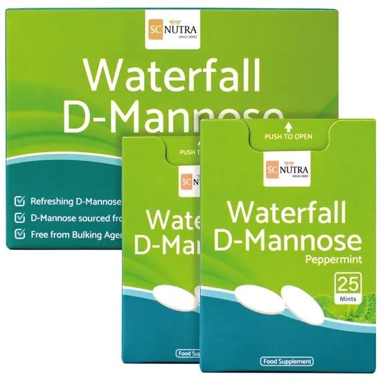 SC Nutra Waterfall D-Mannose Mints 50