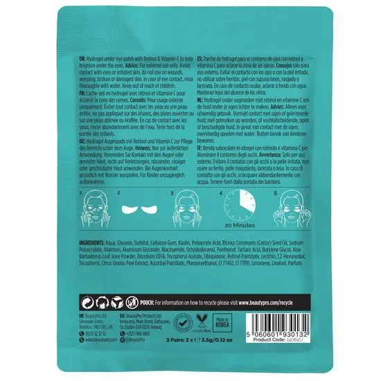 BeautyPro Retinol Under Eye Patch x 3