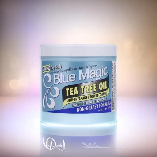 Blue Magic Tea Tree Oil Leave-in Styling Conditioner 13.75oz