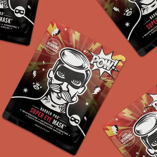 BARBER PRO Super Eye Mask Pack of 4