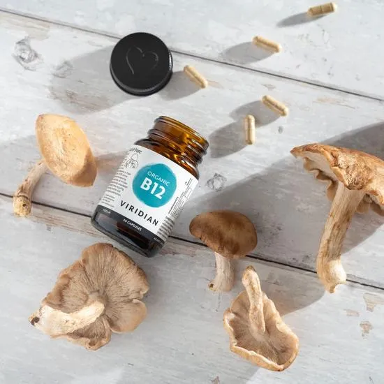 Viridian Organic B12 Capsules 30 Capsules