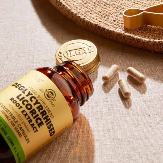 Solgar Deglycyrrhised Licorice Root Extract Vegicaps 60 Vegicaps
