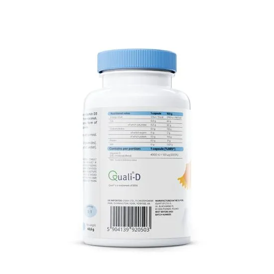Osavi Vitamin D3 4000iu 60 Softgels