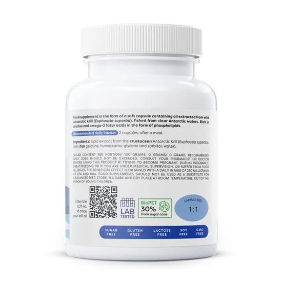 Osavi Super Krill Oil 1180mg 60 Softgels