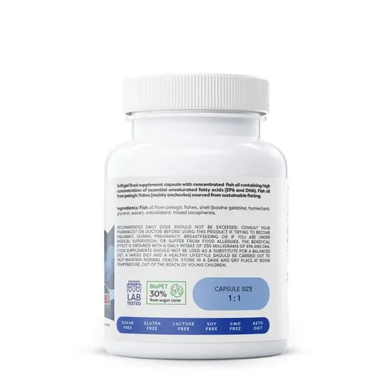 Osavi Super Strong Omega 3 500 EPA/250 DHA Softgels 60 Softgels