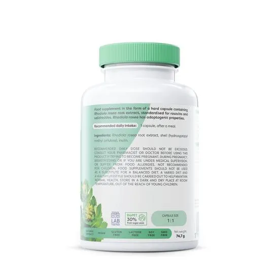 Osavi Rhodiola 500mg Capsules 60 Capsules