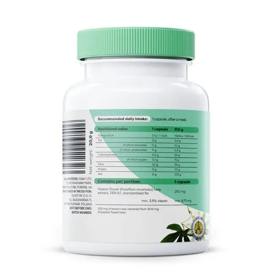 Osavi Passiflora 250mg Capsules 60 Capsules